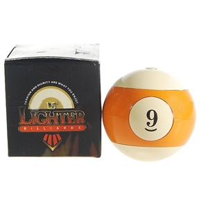 BuySKU68855 Ball Butane Lighter - Orange & White