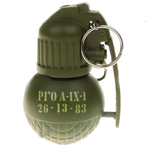 BuySKU68865 Grenade-shaped Butane Lighter - Green