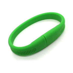 BuySKU65995 2GB Wrist Band USB 2.0 Flash Drive  (Green)