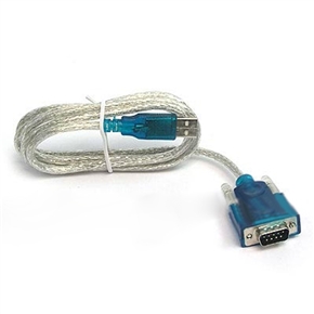 BuySKU65936 Brand New USB to Serial Adapter Cable (Blue)