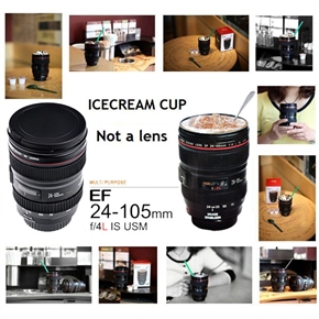 BuySKU68113 Camera Lens Shape Cup with EF 24-105mm f/4L USM Appearance