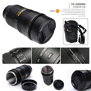 BuySKU68271 Camera Lens Shape Stainless Steel Inner Cup with EF 24-70mm f/2.8G ED Appearance