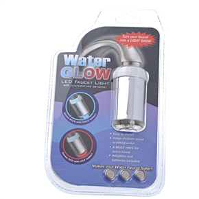 BuySKU68212 Color Changing Faucet Water Glow with Temperature Sensor LED Light