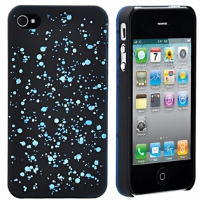 BuySKU67624 Dreamlike Planets Pattern Style Hard Protective Back Case Cover for iPhone 4 /iPhone 4S (Blue)