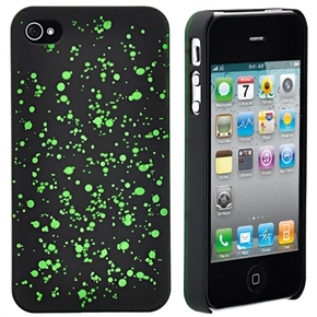 BuySKU67623 Dreamlike Planets Pattern Style Hard Protective Back Case Cover for iPhone 4 /iPhone 4S (Green)