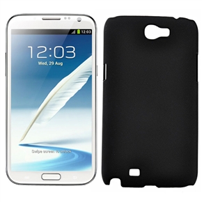 BuySKU68554 Durable Matte Quicksand Style Hard Protective Back Case Cover for Samsung Galaxy Note II /N7100 (Black)