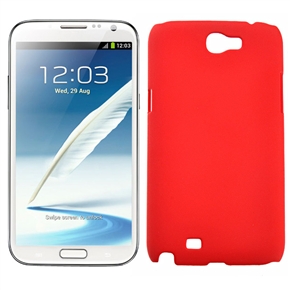 BuySKU68553 Durable Matte Quicksand Style Hard Protective Back Case Cover for Samsung Galaxy Note II /N7100 (Red)