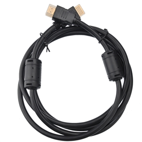 BuySKU55910 High-quality 1.8m Male to Male HDMI Connection Cable (Black)