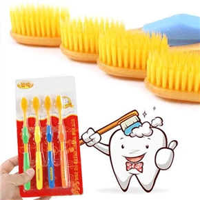 BuySKU68120 Nano Premium Soft Nylon Toothbrush - 4 pcs/set