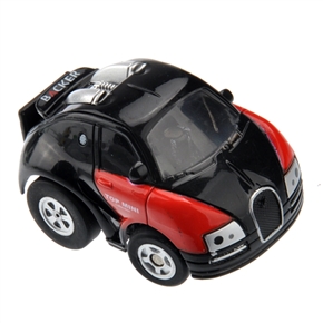 BuySKU68399 No.8006-2 Funny Fruit Shaped 49MHz Radio Remote Control Super Mini Racing Car (Black)