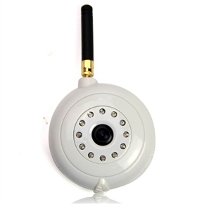 BuySKU68609 Portable 1/4" CMOS 0.3MP WiFi Camera Webcam with IR Night Vision for iPhone /Android Smartphone /PC (White)