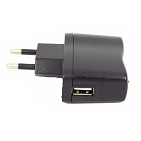 Standard European Electricity Plug Adapter (Black)