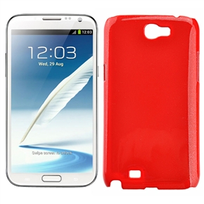 BuySKU68517 Stylish Anti-scratch Glittering Powder Style Hard Protective Back Case Cover for Samsung Galaxy Note II /N7100 (Red)
