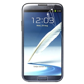 BuySKU68525 Transparent Anti-scratch High-definition Screen Guard Screen Protector for Samsung Galaxy Note II /N7100