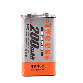 BuySKU68315 Tweens 9V 200mAh NIMH Rechargeable Environmentally Friendly Battery