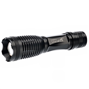 BuySKU68573 UltraFire CREE XM-L T6 5-Mode 1000 Lumens Super Bright LED Flashlight Torch with Adjustable Focus (Black)