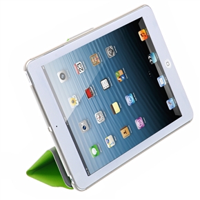 BuySKU68634 Unique Spider Pattern PU Protective Case Cover with Sleep Function & Magnetic Stand for iPad Mini (Green)