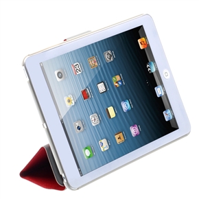 BuySKU68633 Unique Spider Pattern PU Protective Case Cover with Sleep Function & Magnetic Stand for iPad Mini (Red)