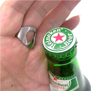 BuySKU68368 Unique Stainless Steel Finger Ring Shaped Bottle Opener - 22MM Inner Diameter (Silver)