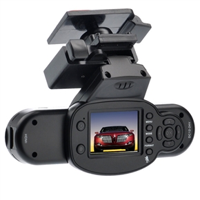 BuySKU68425 V2000GS 1.5-inch LCD 120 Wide Angle 5.0MP CMOS H.264 Full HD 1080P Car DVR with GPS /G-sensor /Night Vision (Black)