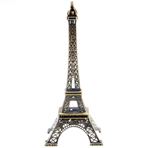 BuySKU69191 15CM Metal Paris Eiffel Tower Model Souvenir Decoration