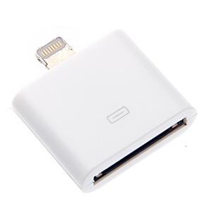 BuySKU68777 30-pin Female to 8-pin Male Adapter Converter for iPhone 5 /iPad mini /iPad 4 /iPod nano 7 /iPod touch 5 (White)