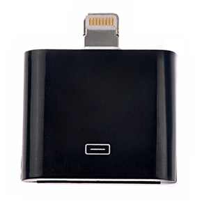 BuySKU69108 30-pin Female to 8-pin Male Adapter Converter for iPhone 5 /iPad mini /iPad 4 /iPod nano 7 /iPod touch 5 (Black)