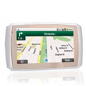 BuySKU68698 3000 5-inch Resistive Touchscreen Windows CE 6.0 4GB Portable Car GPS Navigator with Media Player /TF Card Slot (Black)