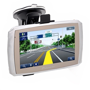 BuySKU68712 3000 5-inch Resistive Touchscreen Windows CE 6.0 Car GPS Navigator with Media Player /AV-In /Bluetooth /4GB TF Card