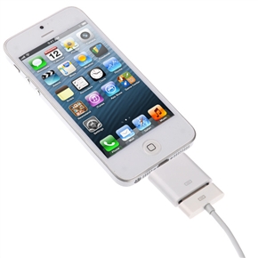 BuySKU68957 3M 30-pin USB Data Cable & 30-pin Female to 8-pin Male Adapter for iPhone 5/iPad mini/iPad 4 /iPod nano 7/iPod touch 5