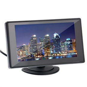 BuySKU68749 4.3-inch TFT-LCD Color Screen Car Rearview Monitor for Car DVD /VCD /GPS /Camera (Black)