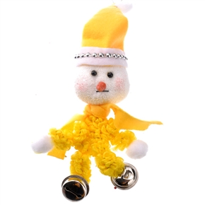 BuySKU69011 Lovely Christmas Hanging Bell Snowman Pendant Christmas Decoration Ornament (Random Color)