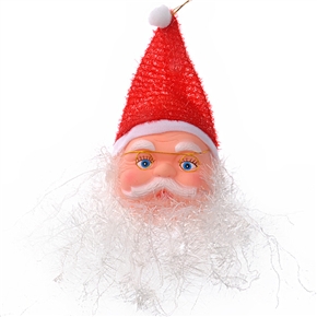 BuySKU69023 Lovely Santa Claus Head Pendant Christmas Decoration Ornament (Red)