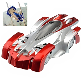 BuySKU68763 No.9920C Rechargeable Infrared Remote Control R/C Wall Climbing Car with LED Lights (Red)