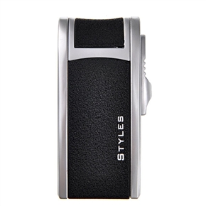 BuySKU68896 Styles Metal Cigarette Lighter Butane Lighter with Two-Cover Open Design (Black)