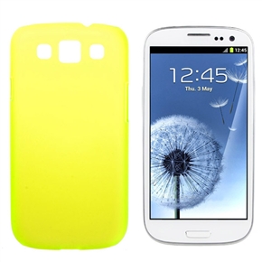 BuySKU69121 Ultra-thin Hard Protective Back Case Cover for Samsung Galaxy S III /I9300 (Yellow)
