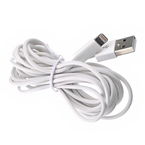 BuySKU69303 3M 8-pin USB Sync Data & Charging Cable for iPhone 5 /iPad mini /iPad 4 /iPod touch 5 /iPod nano 7 (White)