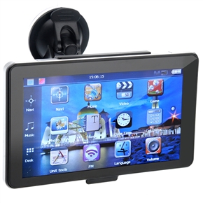 BuySKU69569 516 5-inch Resistive Screen Windows CE 6.0 4GB Car GPS Navigator with Multimedia Player /FM Radio /TF Slot (Silver)