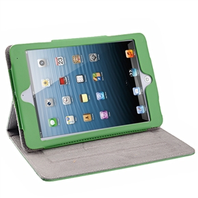 BuySKU69426 Cute Magic Girl Style PU Protective Case Cover Pouch with Stand & Magnetic Closure for iPad mini (Green)
