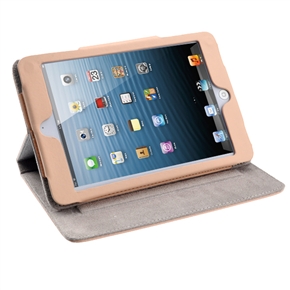 BuySKU69427 Cute Magic Girl Style PU Protective Case Cover Pouch with Stand & Magnetic Closure for iPad mini (Light Pink)