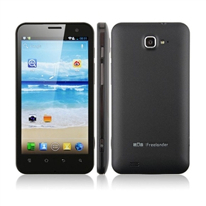 BuySKU69488 FreeLander I20 Android 4.0 Exynos 4412 Quad-Core 1GB/8GB 13MP Camera GPS 4.7-inch HD IPS 3G Smartphone (Black)