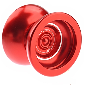 BuySKU69665 N11 High-quality Professional Aluminum Alloy Metal Yo-Yo Ball (Red)