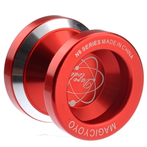 BuySKU69676 N8 Portable Professional Aluminum Alloy Yo-Yo Ball (Red)