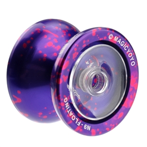 BuySKU69662 N9 Professional Aluminum Alloy Metal Yo-Yo Ball (Purple)