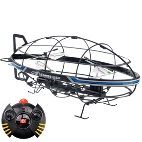 BuySKU69644 No.6045 Rechargeable 3.0-Channel Double Gyro System Infrared Remote Control R/C Airship