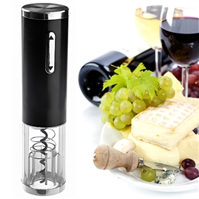 BuySKU69278 Rechargeable Electric Wine Bottle Opener Corkscrew with Foil Cutter (Black)