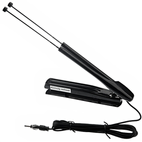 BuySKU69351 XB-B04 Universal Car TV Receiver Antenna with Amplifier (Black)