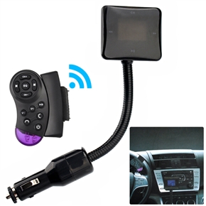 BuySKU66258 1.5-inch LCD Screen Remote Control Bluetooth Car MP3 Player with FM Modulator & USB Jack & SD/MMC Slot & 3.5mm Audio-in