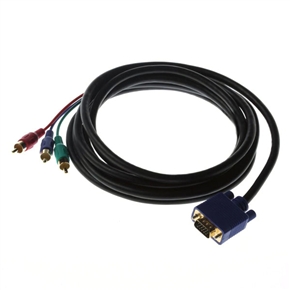 BuySKU23428 1.5M VGA to 3RCA Video Cable Adapter