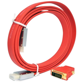 BuySKU67804 1.8M-Length P10 High Speed F1000 HDTV to HDMI Cable (Red)